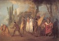 Quai je fait assassins maudits Jean Antoine Watteau classique rococo